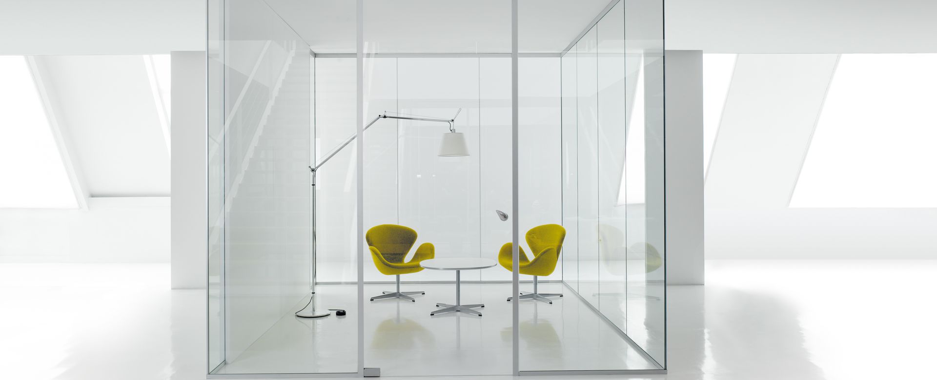 Cloisons de bureaux - Baya - simple et double vitrage - Clestra_0