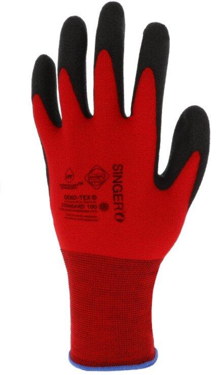 Gants PVC C.F.T support polyamide sans couture jauge 15 - Tailles : 9_0