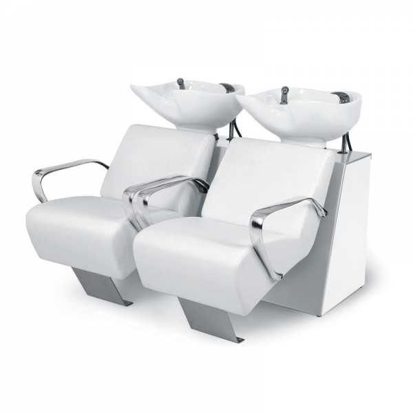 Bac de lavage - Radian FA 5002 - Bloc 2 places avec cuvette ergonomique réglable_0