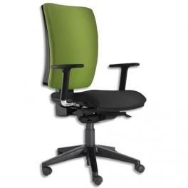 MT INTERNATIONAL SIÈGE ERGOCLASS SYNCHRONE LUXE VERT NOIR PIED NYLON