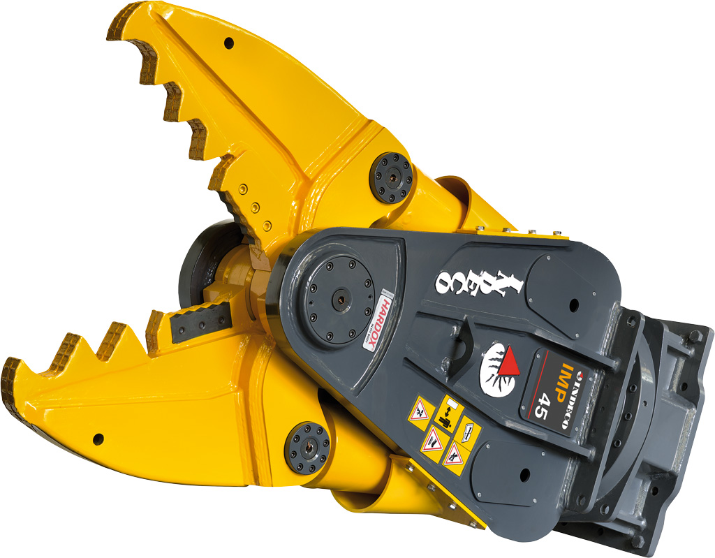 Multifonction Indeco IMP 45 - Configuration cisaille - Acier HARDOX® ultra-résistant_0