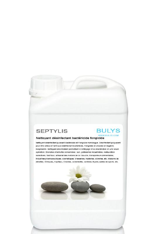 Nettoyant désinfectant bactéricide fongicide Septylis - Bulys - Hygiène hospitalière et polyvalence_0