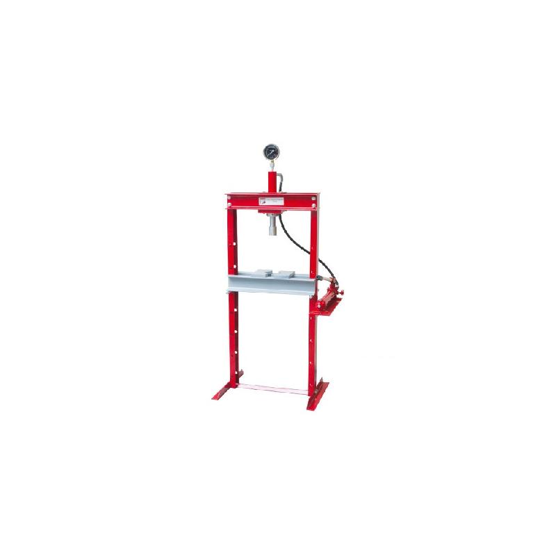 Presse hydraulique d'atelier 12 tonnes - WP12H HOLZMANN - compacte et durable avec manomètre_0