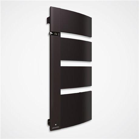 Radiateur sèche-serviettes Sensium mât gauche 1750W noir - Atlantic - 814121_0