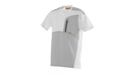 T-shirt blanc de peintre Decotec 2R Molinel - confortable et respirant, avec poches pratiques et coutures renforcées_0