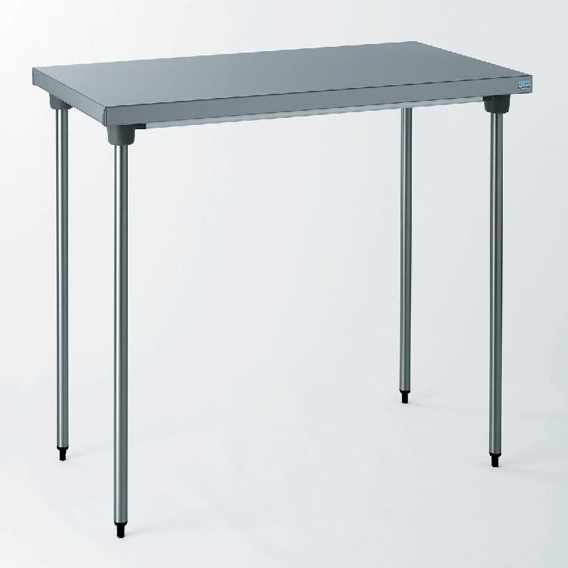 Tournus Table de travail en acier inoxydable, dim. 1400 x 700 x 900 mm Épaisseur du plateau en acier inoxydable 1,2mm - inox 503204_0