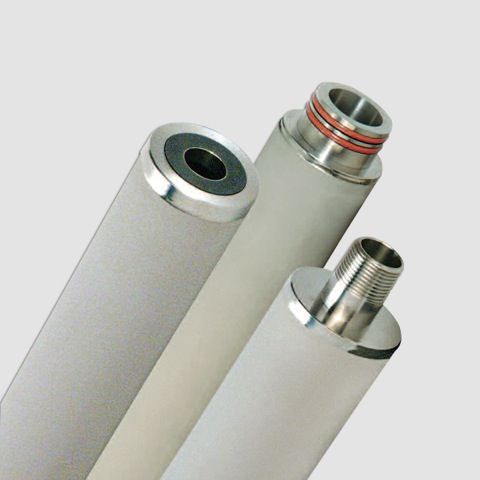 TPM - Cartouche filtrante métallique en titane fritté pour liquides et gaz corrosifs_0