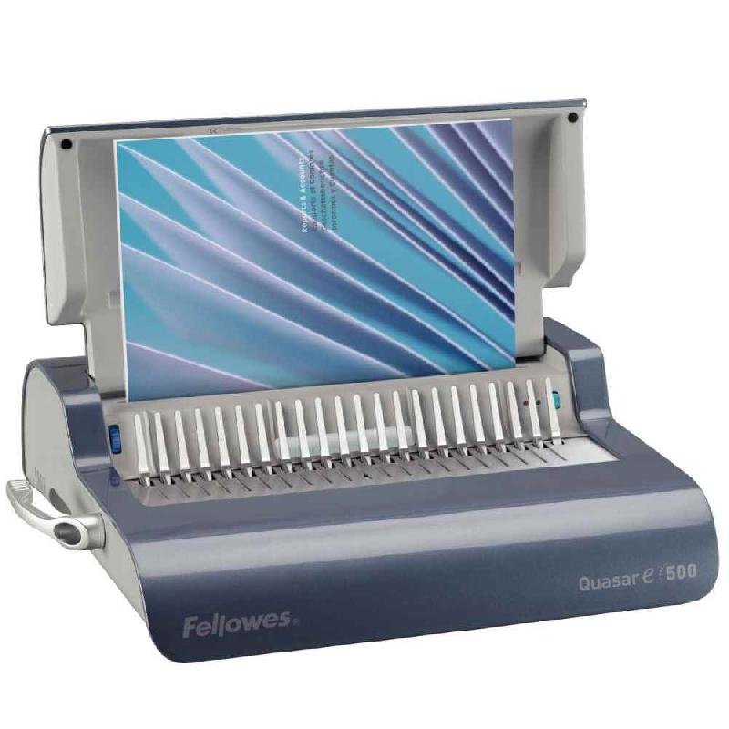 657509 - Perforelieuse Quasar E - Perforation électrique jusqu'à 20 feuilles, reliure jusqu'à 500 feuilles_0
