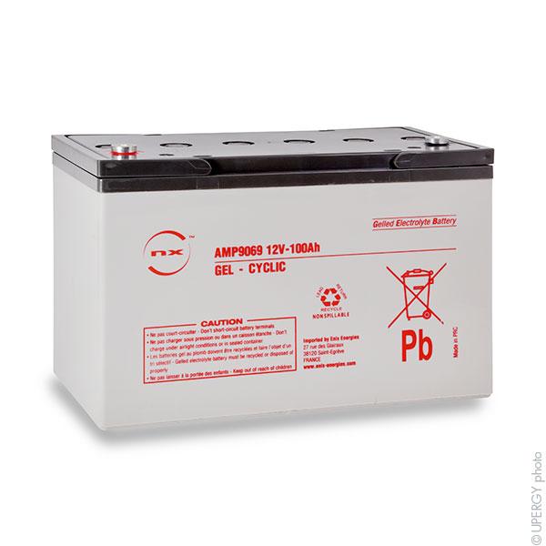 BATTERIE PLOMB ETANCHE GEL NX 100-12 CYCLIC 12V 100AH M8-F_0