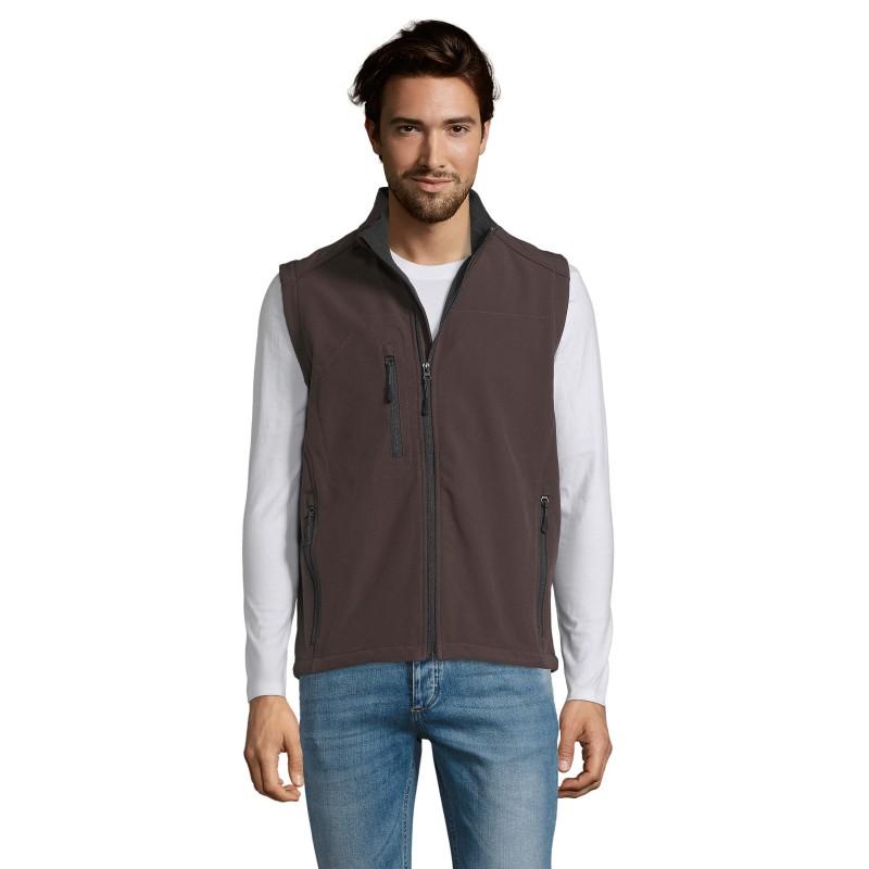 Gilet rallye softshell homme sans manches - protection contre le froid et le vent - doublure polaire_0