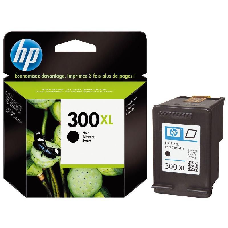 HEWLETT PACKARD CARTOUCHE D'ENCRE 300XL (CC641EE) - GRANDE CAPACITÉ - COULEUR: NOIR