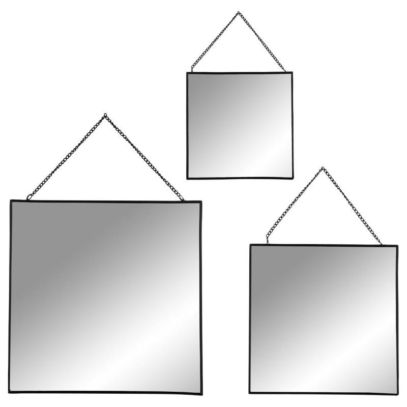 Paris Prix Lot De 3 Miroirs M/étal Ronds 29cm Or