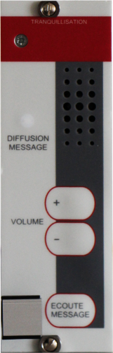 Module tranquillisation à insérer dans la centrale d'alarme d'interphonie de sécurité - MOD TRANQ_0