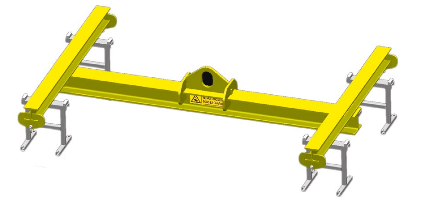 Palonnier pour rouleaux de géomembrane_0