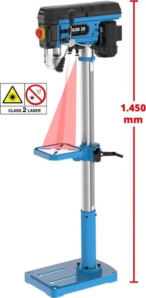 Perceuse à colonne gsb 20 laser / 500 w_0