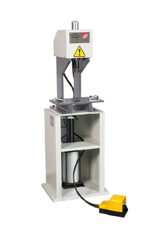 Presse hydropneumatique P-8000 MG TRONZADORAS - poinçonnage profilés aluminium, force 8000 kg à 8 bars_0