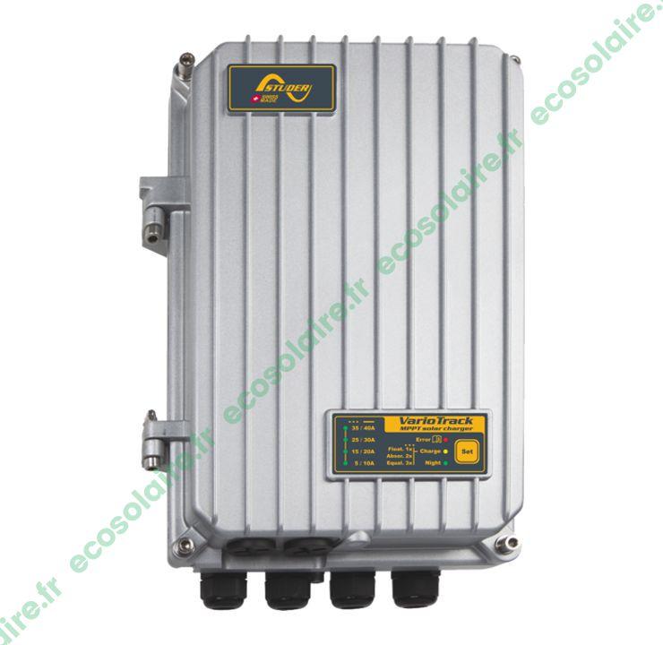 Régulateur solaire MPPT VarioTrack VT-40 - 40A - STUDER - Programmable et robuste_0