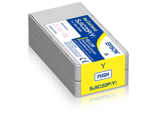 SJIC22P(Y): Ink cartridge for ColorWorks C3500 (yellow)_0