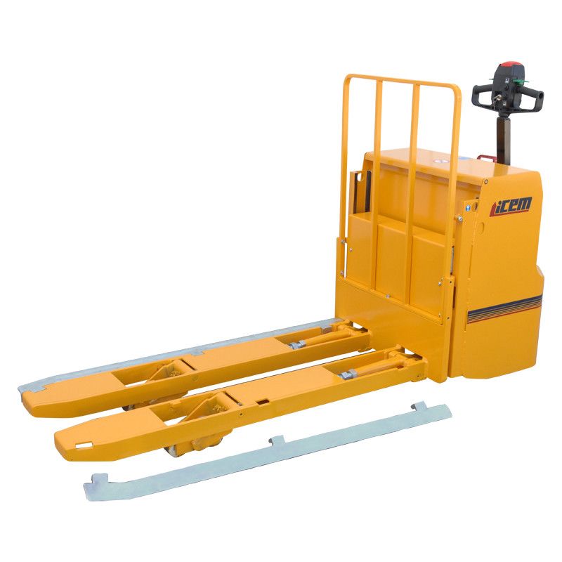 TP 35 - Transpalette électrique ICEM SRL - capacité de charge 3500 kg - levée 115 mm - fourches 1500x570x90 mm_0