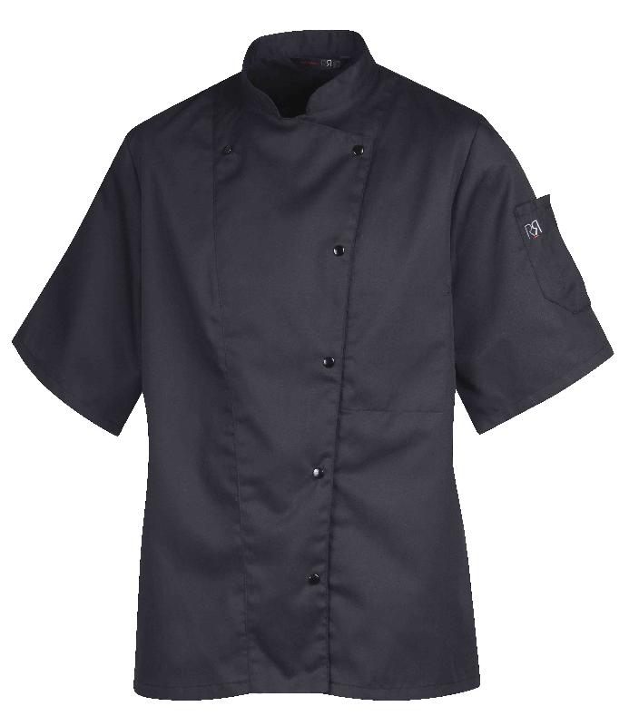 VESTE DE CUISINE FEMME BLANCHE MANILLE