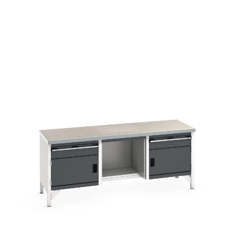 41002069. - Etabli Monobloc KW Cubio 2078-3.7 Lino_0