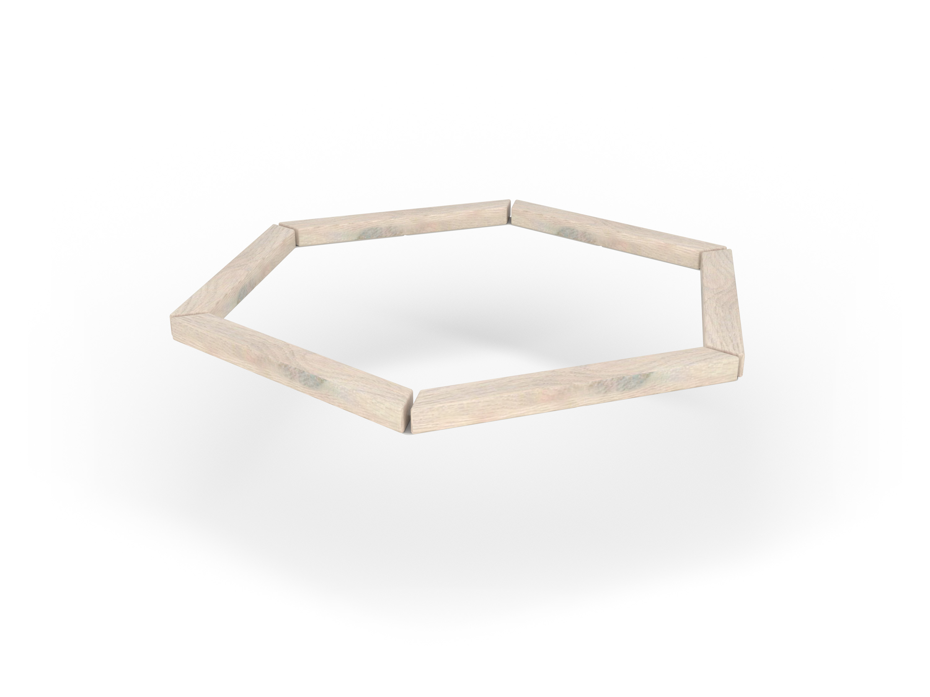 Accessoire pour banc public Wood Frame Rosenlund réf 8079352 - Hags_0