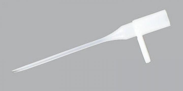 Aiguille souple - Embase conique transparente avec téton - Inside Ø 0,50 mm - Longueur 38,1 mm - Cdt 50 pcs_0