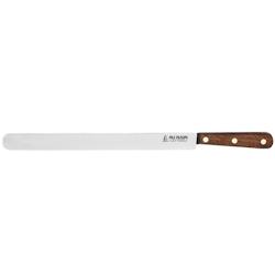 Au Nain Couteau jambon lame inox 30cm, manche palissandre 3 rivets. - marron 140.25.01_0