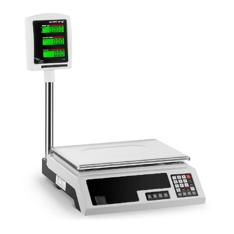 Balance de contrôle 30 kg / 1 g - Plateau 34 x 23 cm - Double LCD - Réf. 14_0000600_0