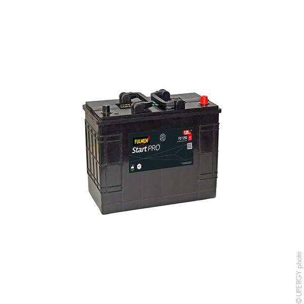 Batterie de démarrage camion Fulmen Start Pro HD FG1250 - 12V 125Ah 760A - Technologie HD_0
