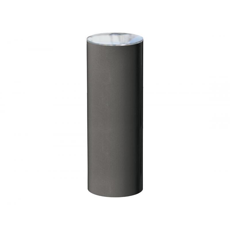 Borne Inox en tube acier - Ø 220 mm - Hauteur 600 mm - Pommeau en Inox brossé - Fabrication Française_0