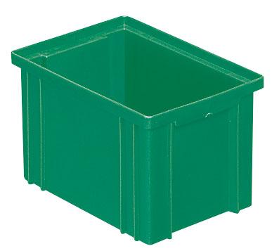 Caisse plastique 3.6 litres vert_0