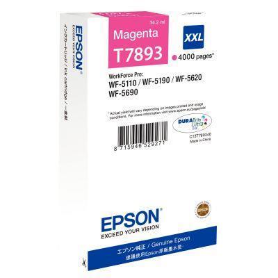 Cartouche jet d'encre Epson T789340 - Magenta - Très haute capacité - Référence C13T789340_0