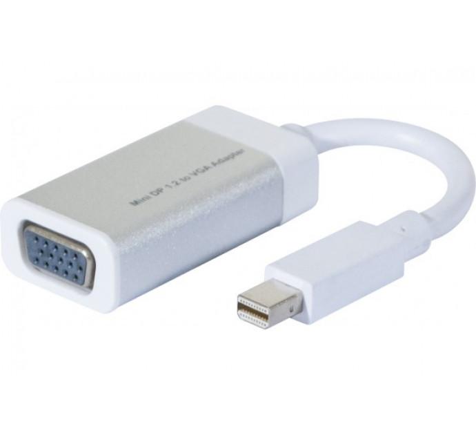 Convertisseur actif Mini DisplayPort 1.2 vers VGA - Boîtier métal - Réf. 127383_0