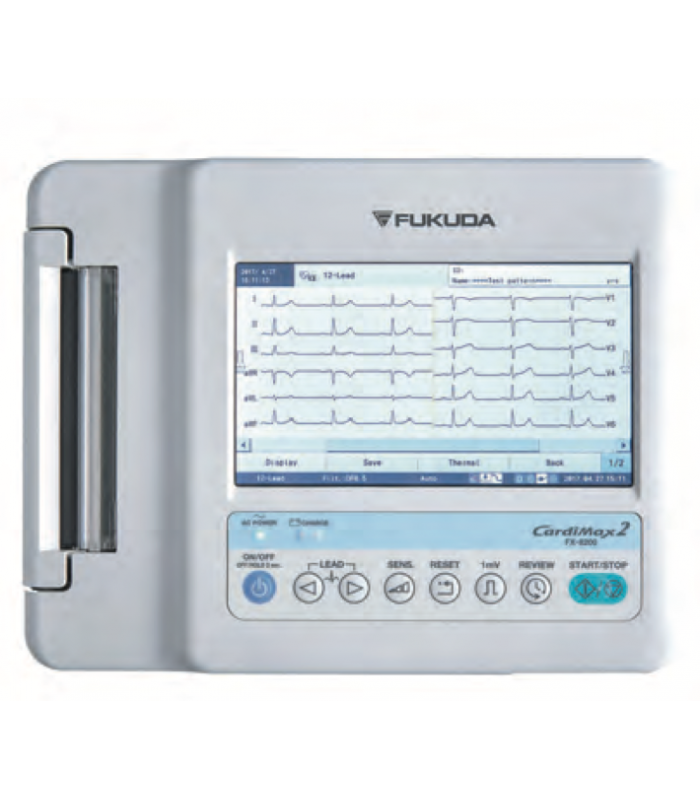 ECG Cardimax® FX-8200 - 6 pistes - Électrocardiogramme avec écran tactile 7 pouces et mémoire 500 ECG_0