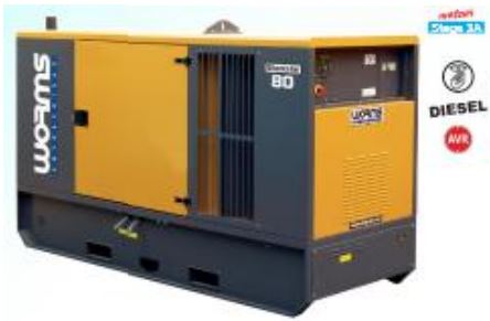 Groupe électrogène 80 kva