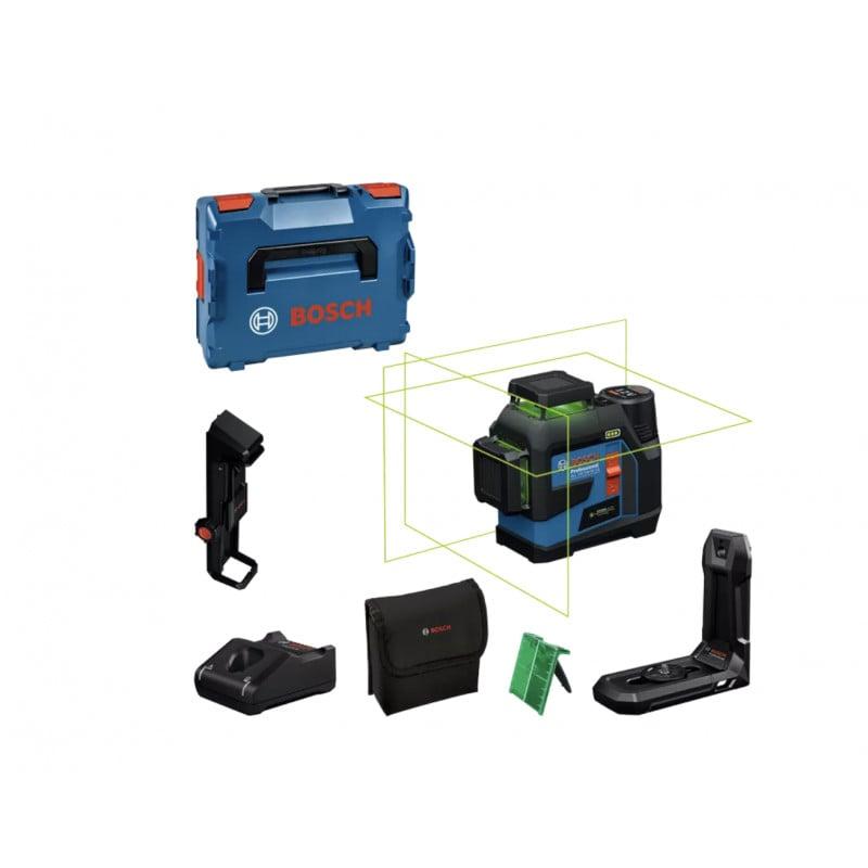 Laser lignes GLL 12V-100-33 CG + pince DK 20 + Batterie GBA 12V 4.0Ah - BOSCH | 0601065401_0