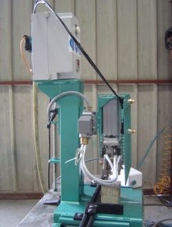 Marq1dc - machine pneumatique de marquage à chaud - Codix - 145x145x100mm maxi - marqueuse pour dés et chevrons automatiques_0