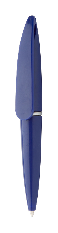 Mini stylo à bille en plastique - encre bleue - couleur bleue - 7g_0