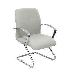 Piqueras y Crespo Sillón Caudete confidente patín bali gris claro - gris multi-matériau 117CPBALI40_0
