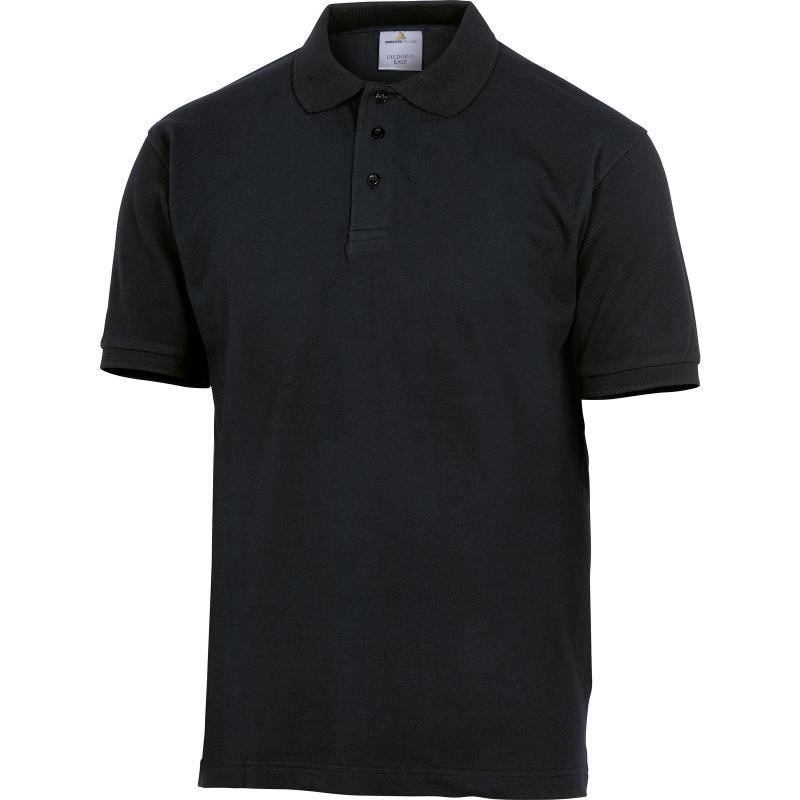 Polo agra manches courtes 100 % coton noir tl - DELTA PLUS - agranogt - 760234_0