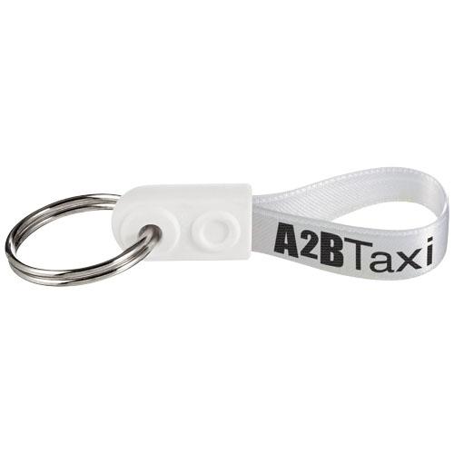 Porte-clefs Ad-Loop® Mini 21277100 - Messages courts et percutants - Large choix de couleurs en PVC_0