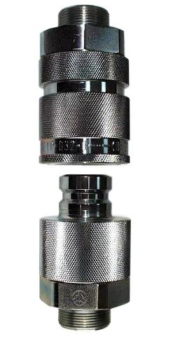 Raccords rapides basse pression - LP-032 - acier galvanisé, laiton et inox - 1 à 30 bar_0