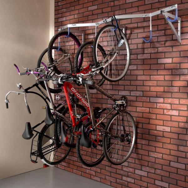 Râtelier mural pour 6 vélos suspendus 6 vélos suspendus_0
