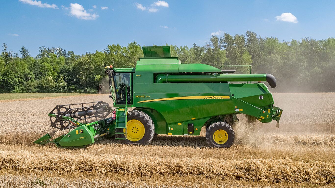 W440 ptc moissonneuse batteuse - john deere - 175 kw / 238 ch_0