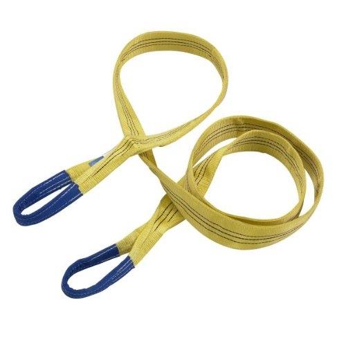 BRAUN 30032HB - Sangle de traction avec boucles renforcées - Charge maximale 3 000 kg - Jaune 3 m_0