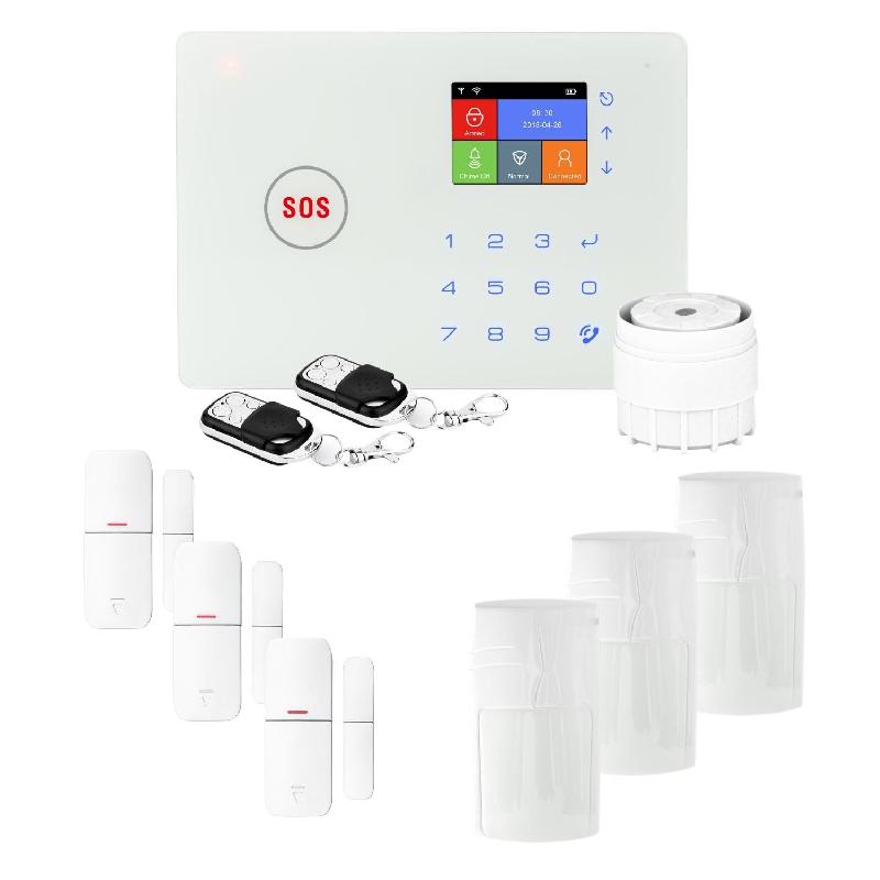 Alarme maison connectée sans fil WIFI et GSM Amazone - Lifebox - KIT animal 3_0