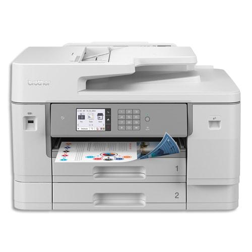 Brother MFC-J6955DW - Imprimante multifonction jet d'encre couleur A3 professionnelle avec Wi-Fi et double bac papier_0