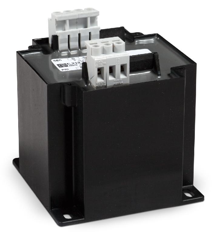 Transformateur monophasé de sécurité E 212TS250 - 250VA - IP20 - Upri 0-230-400V Usec 2x 0-12V_0
