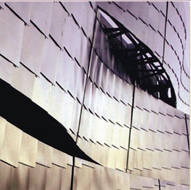 Façades spectacles - Caïman - Sculpture monumentale aux écailles reflétant lumière et environnement_0